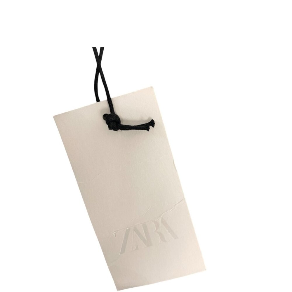 Zara Women Knit Sweater Cardigan Chunky S Small Green flower button 3920/237 NWT - Picture 8 of 16